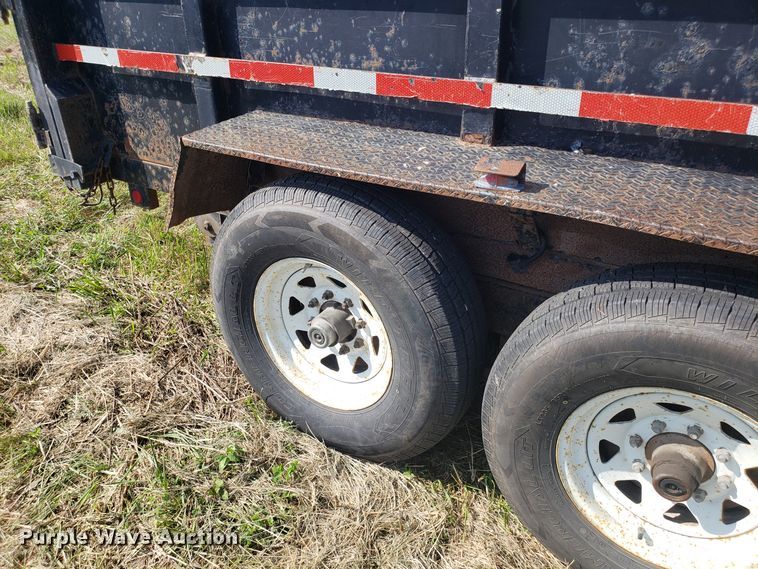 image for item DG7647 Novae Sure-Trac dump trailer