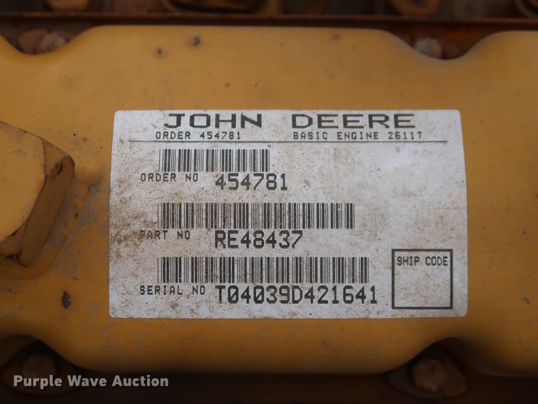 image for item DH0752 1994 John Deere 190E mini excavator