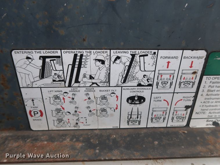 image for item DH0758 2001 Bobcat 773 skid steer