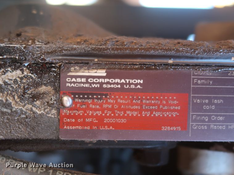 image for item DH0788 2001 Case 580M backhoe