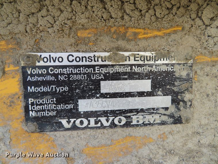 image for item DH1687 1996 Volvo A35C haul truck