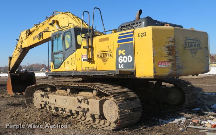 image for item DH1692 2008 Komatsu PC600LC-8 excavator