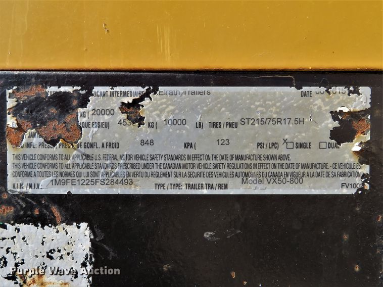 image for item DH1695 2015 Vermeer VX50-800 vacuum excavator