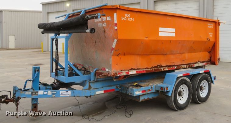 image for item DH1743 2007 Region Welding 14000-SDT roll-off dumpster trailer