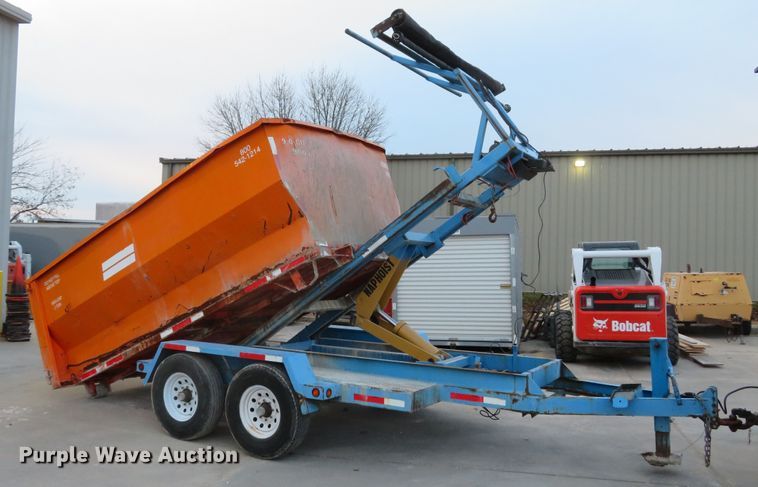image for item DH1743 2007 Region Welding 14000-SDT roll-off dumpster trailer