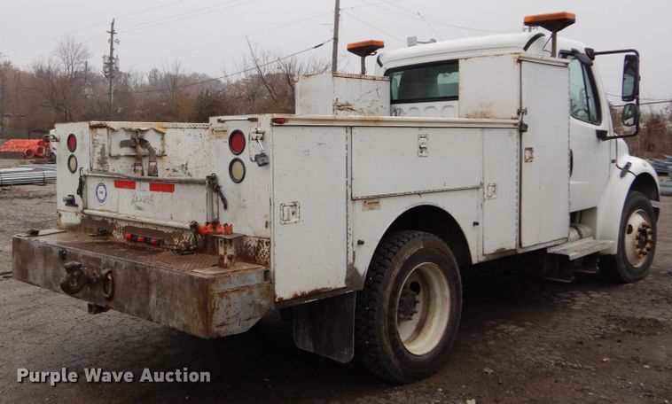 image for item DH2248 2004 Freightliner Business Class M2 utility bed truck