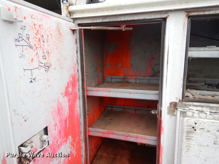 image for item DH2248 2004 Freightliner Business Class M2 utility bed truck