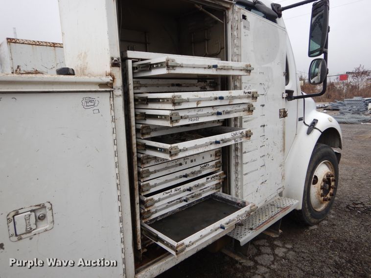 image for item DH2248 2004 Freightliner Business Class M2 utility bed truck