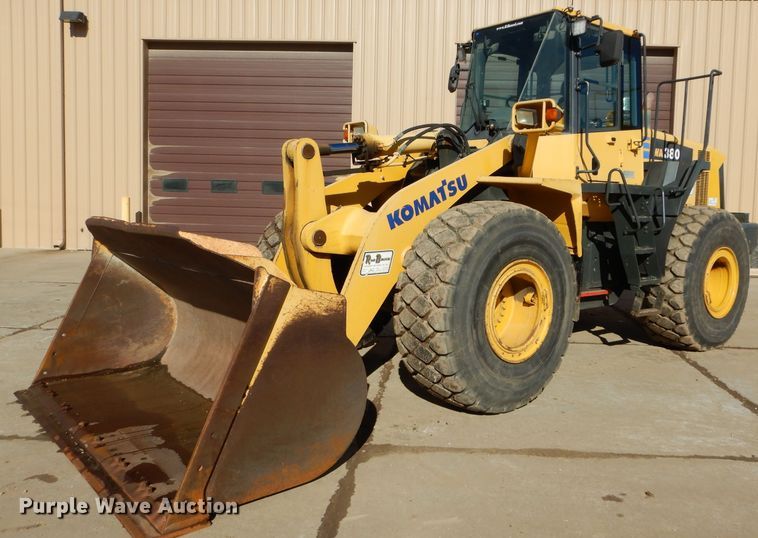 image for item DH4271 2011 Komatsu WA380-6 wheel loader