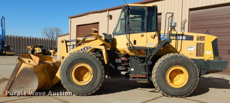 image for item DH4271 2011 Komatsu WA380-6 wheel loader