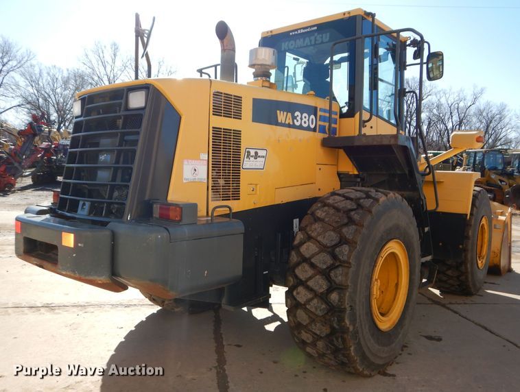 image for item DH4271 2011 Komatsu WA380-6 wheel loader