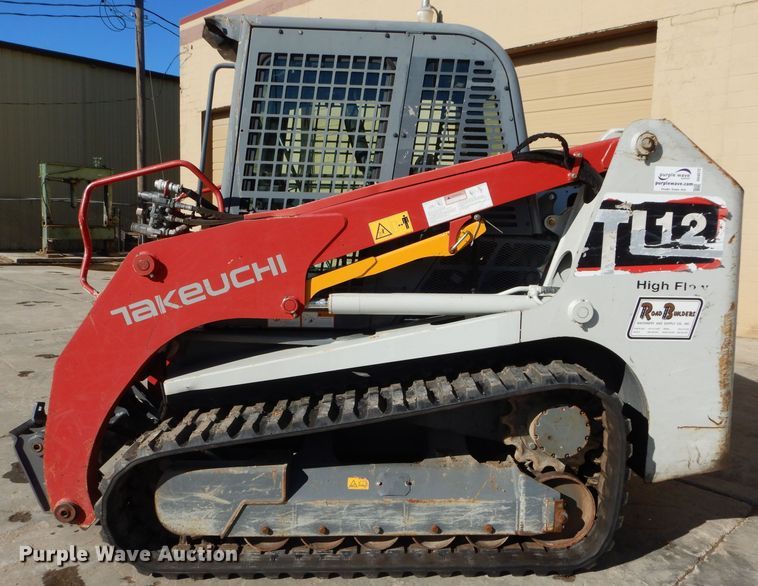image for item DH4272 2016 Takeuchi TL12 skid steer
