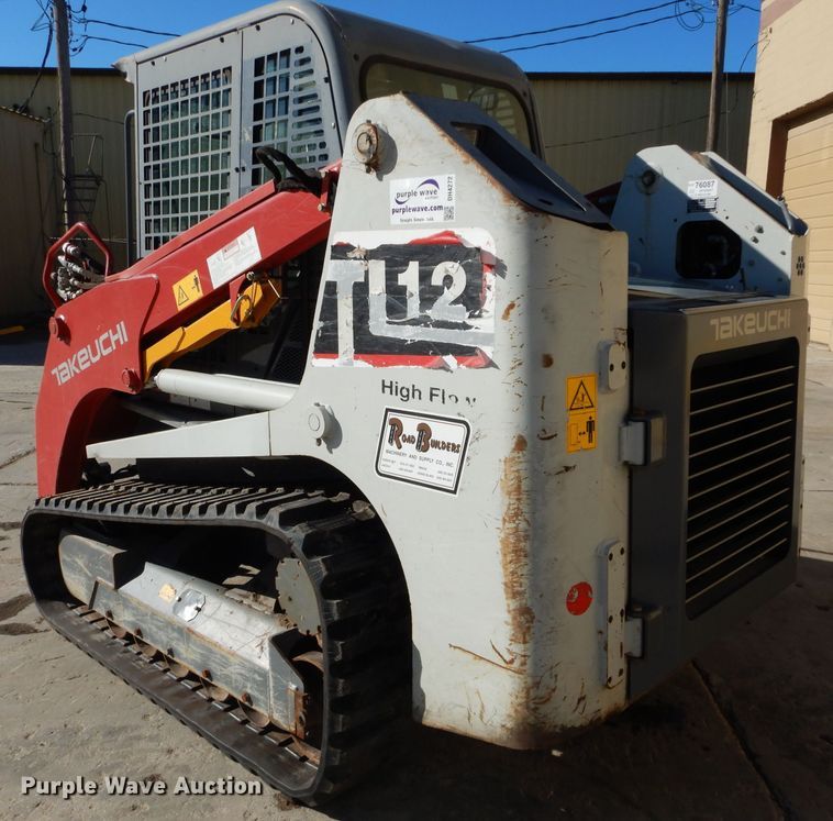 2016 Takeuchi TL12 skid steer in Kansas City, KS | Item DH4272 sold