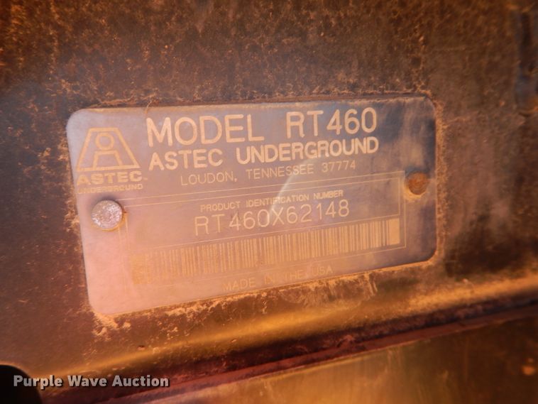 image for item DH4303 2006 Astec RT460 trencher