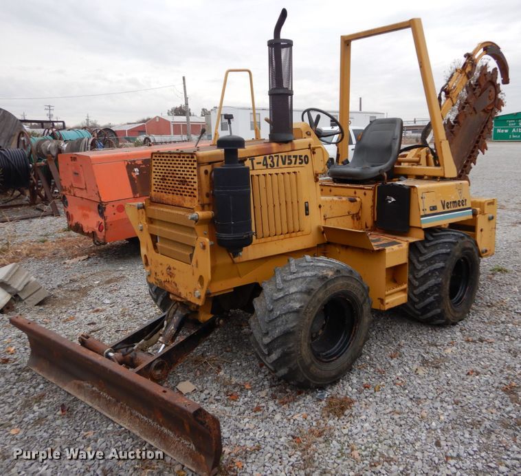 image for item DH5006 Vermeer V5750 trencher