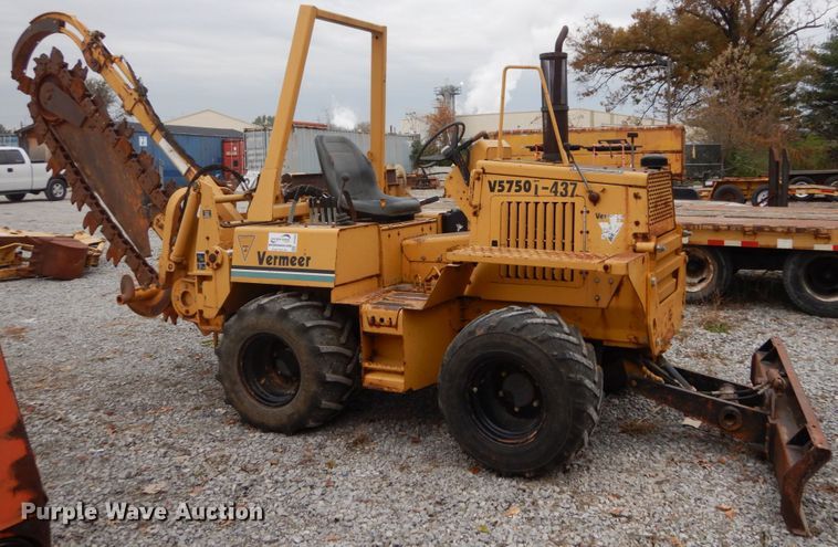 image for item DH5006 Vermeer V5750 trencher