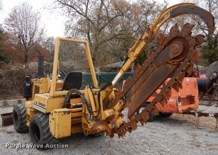 image for item DH5006 Vermeer V5750 trencher