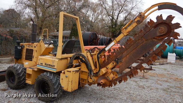 image for item DH5006 Vermeer V5750 trencher