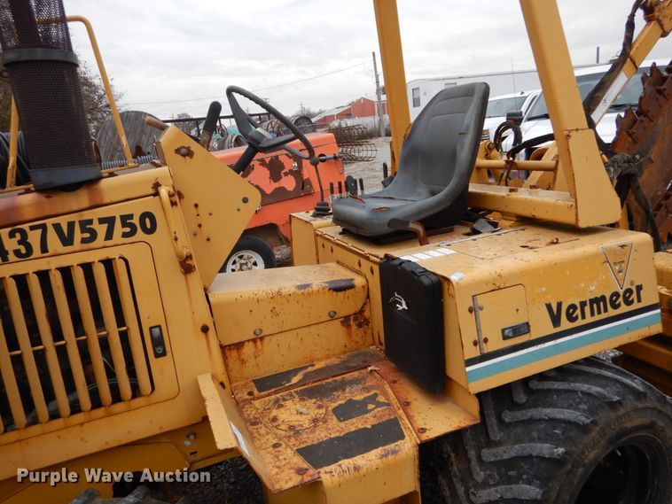 image for item DH5006 Vermeer V5750 trencher