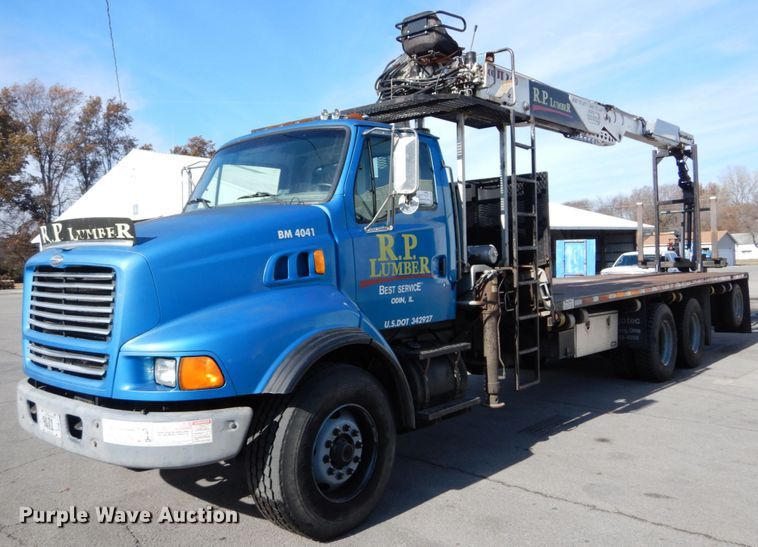 image for item DH5012 2000 Sterling L9500 crane truck