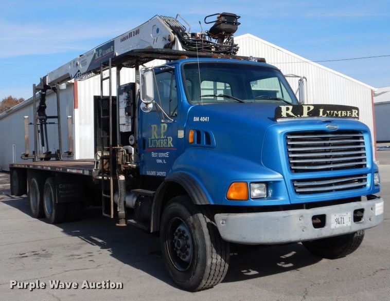 image for item DH5012 2000 Sterling L9500 crane truck