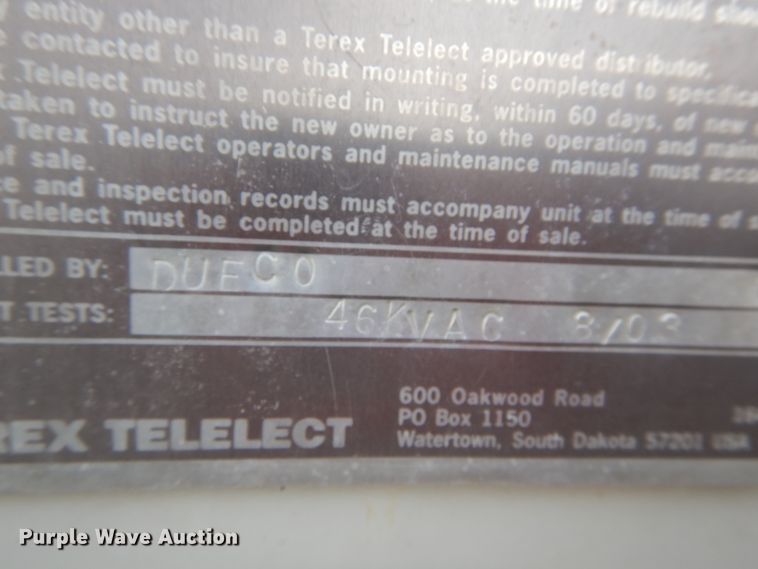 image for item DH5015 2004 International 4300 bucket truck