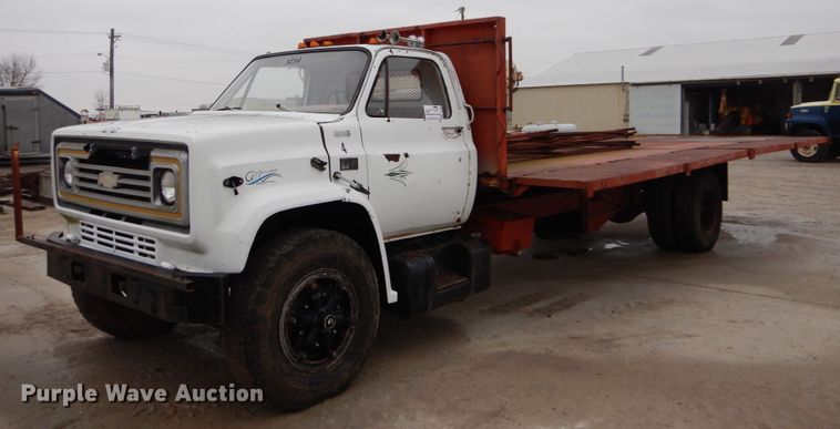 image for item DH5020 1983 Chevrolet C70 scissor lift truck