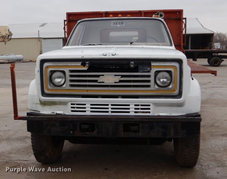 image for item DH5020 1983 Chevrolet C70 scissor lift truck