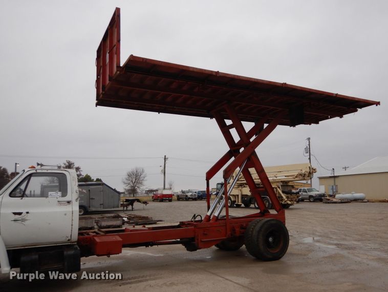 image for item DH5020 1983 Chevrolet C70 scissor lift truck