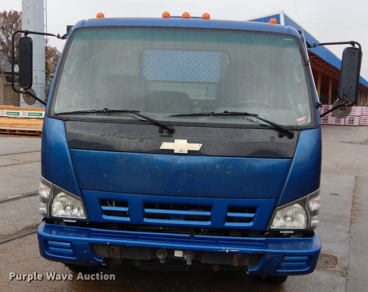 image for item DH5037 2006 Chevrolet W4500 flat dump bed truck