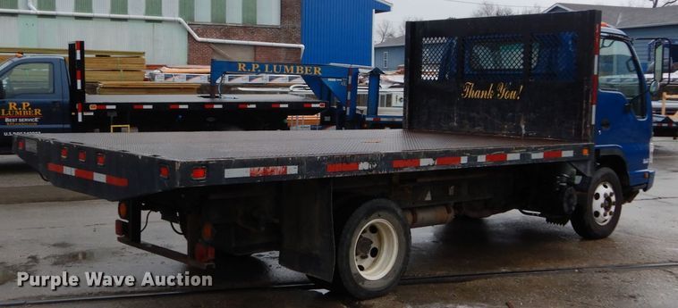 image for item DH5037 2006 Chevrolet W4500 flat dump bed truck