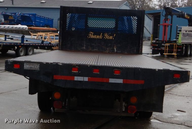 image for item DH5037 2006 Chevrolet W4500 flat dump bed truck