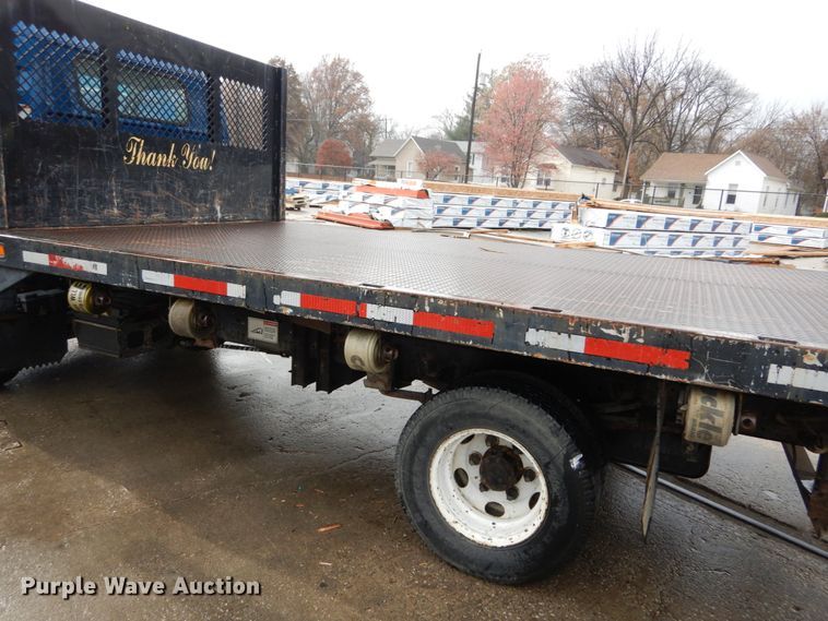 image for item DH5037 2006 Chevrolet W4500 flat dump bed truck