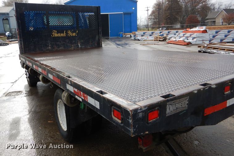 image for item DH5037 2006 Chevrolet W4500 flat dump bed truck