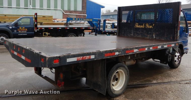image for item DH5037 2006 Chevrolet W4500 flat dump bed truck