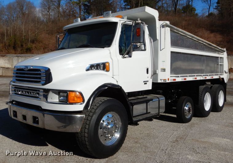 image for item DH5038 2007 Sterling Acterra dump truck