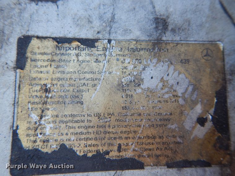 image for item DH5038 2007 Sterling Acterra dump truck