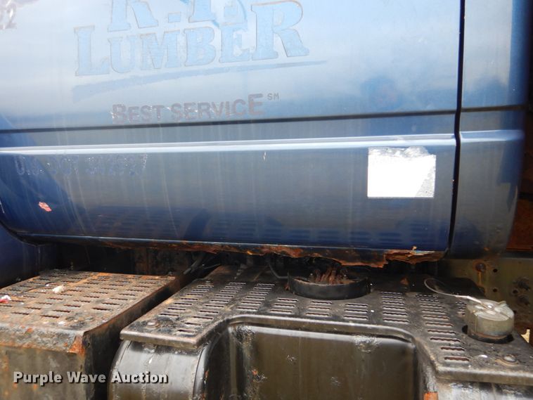 image for item DH5043 2002 GMC C6500 flat dump bed truck