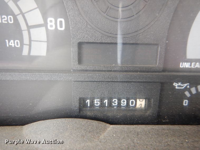 image for item DH5043 2002 GMC C6500 flat dump bed truck