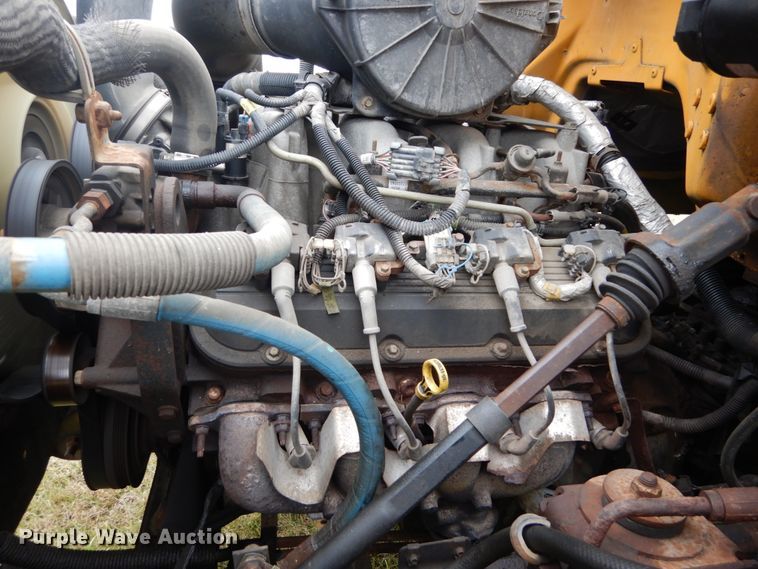 image for item DH5043 2002 GMC C6500 flat dump bed truck