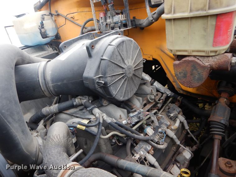 image for item DH5043 2002 GMC C6500 flat dump bed truck