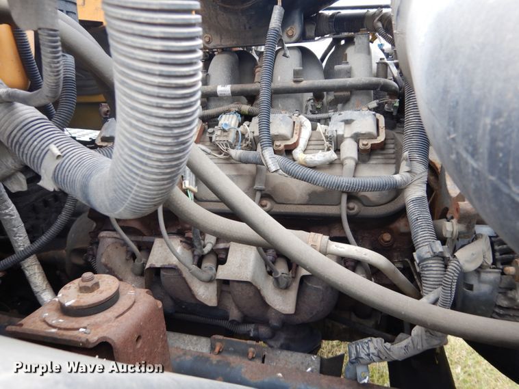 image for item DH5043 2002 GMC C6500 flat dump bed truck