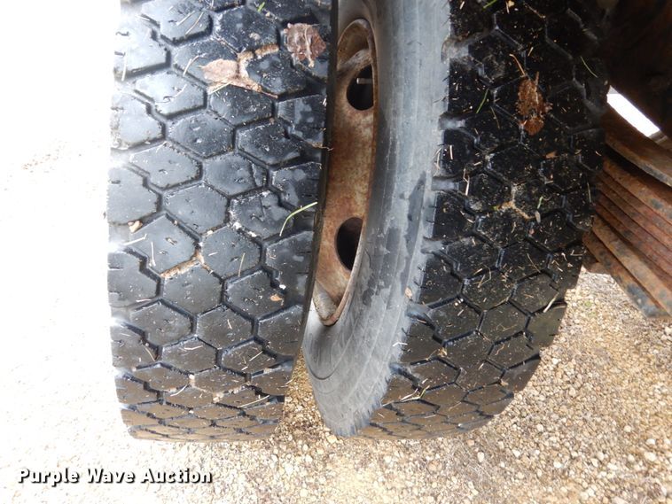 image for item DH5043 2002 GMC C6500 flat dump bed truck