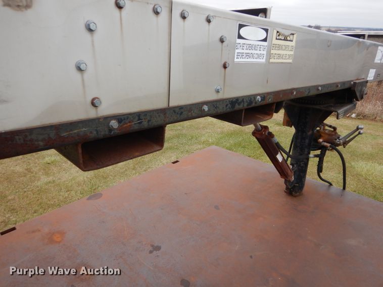 image for item DH5044 2003 GMC C7500 flat dump bed truck with conveyor