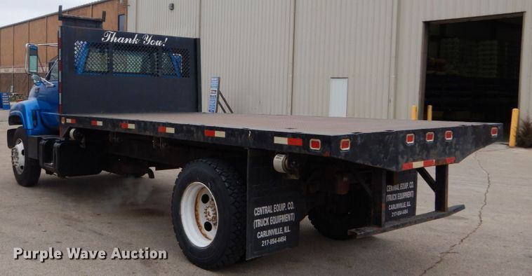 image for item DH5045 1997 Chevrolet C6500 flat dump bed truck