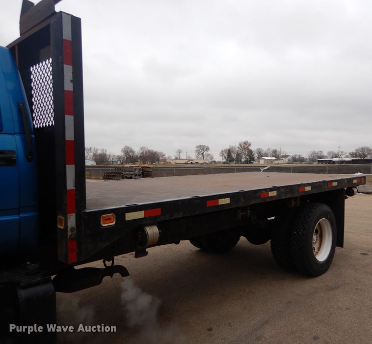 image for item DH5045 1997 Chevrolet C6500 flat dump bed truck