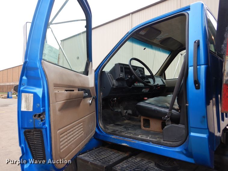 image for item DH5045 1997 Chevrolet C6500 flat dump bed truck