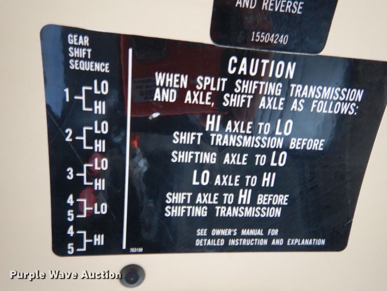 image for item DH5045 1997 Chevrolet C6500 flat dump bed truck