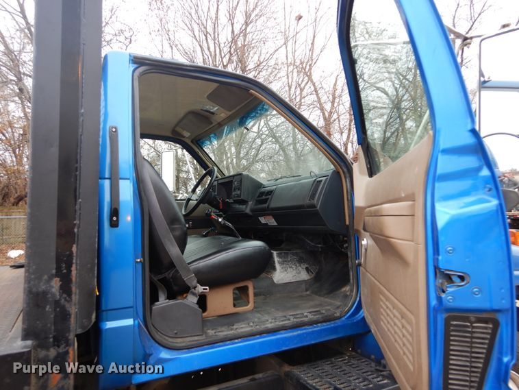 image for item DH5045 1997 Chevrolet C6500 flat dump bed truck