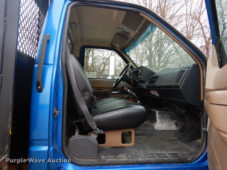 image for item DH5045 1997 Chevrolet C6500 flat dump bed truck